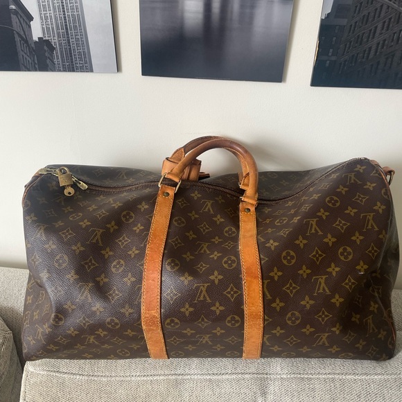 Pre loved ❤️LOUIS VUITTON Monogram Bandoliere 55 - Picture 2 of 9